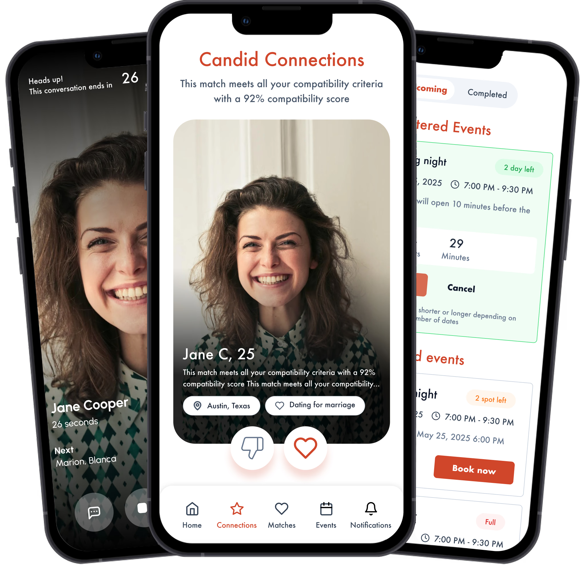 Landing page visual